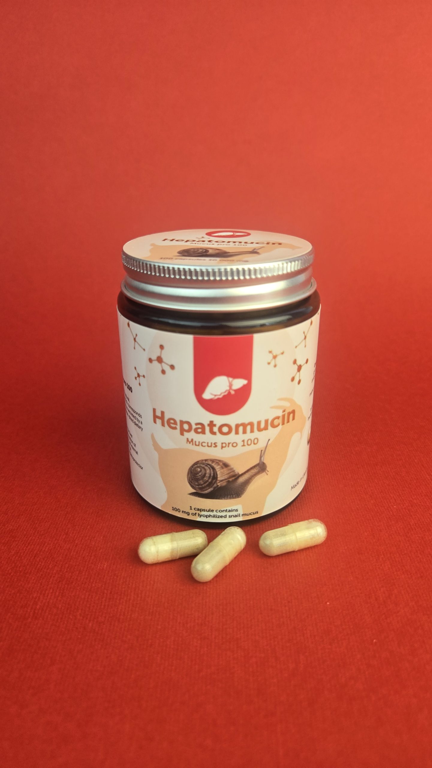 Hepatomucin is a hepatoprotector made from snail mucus from Mucus Pro Hepatomucin is a hepatoprotector obtained from snail mucus and milk.