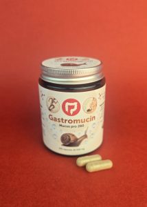 Gastromucin Mucus pro 260 is a nutraceutical derived from snail mucus.